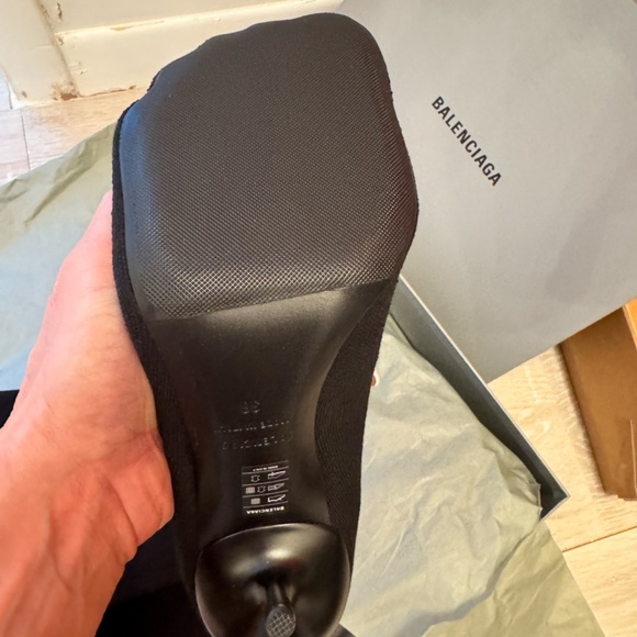 Balenciaga Anatomic Over the Knee Heeled Boot - Picture 10 of 16